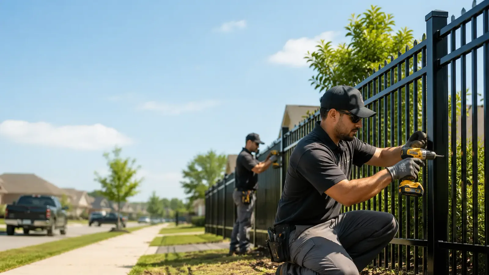 Metal Fence Installation in Modale, IA